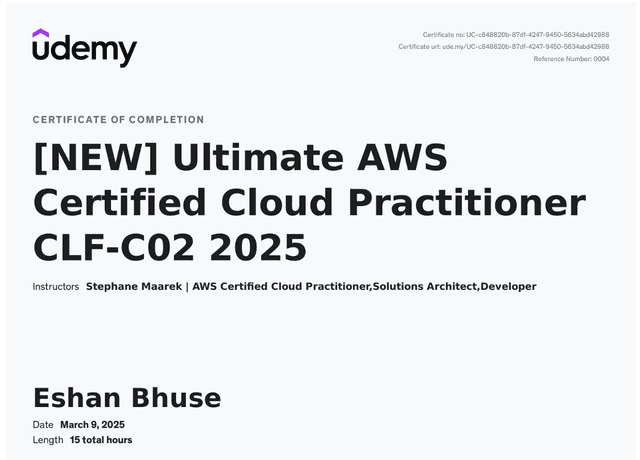 Ultimate AWS Certified Cloud Practitioner CLF-C02